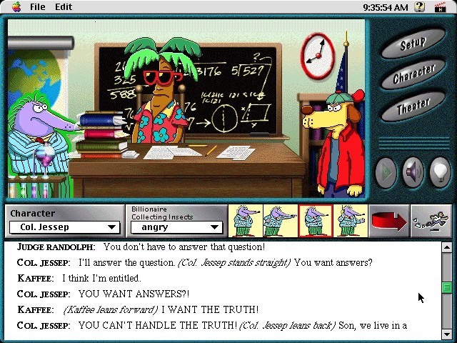 Hollywood game screenshot courtesy of https://www.macintoshrepository.org/4089-hollywood